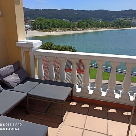 Casa Da Costa - Piso Con Galeria Y Terraza Con Vistas Al Mar Villa Cedeira Kültér fotó